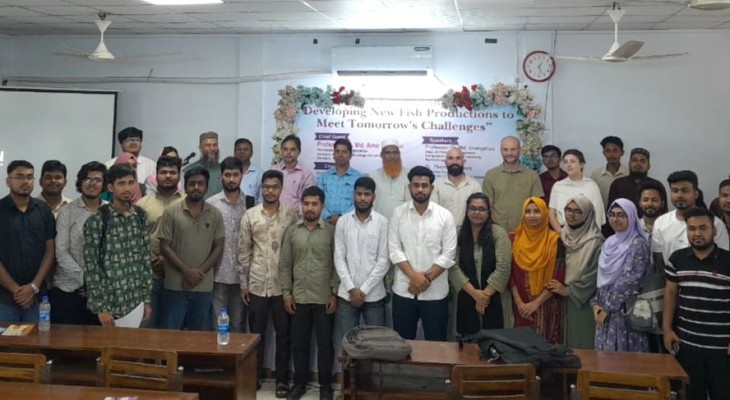 জাবিপ্রবিতে নতুন মৎস্যপণ্য উন্নয়ন নিয়ে আন্তর্জাতিক সেমিনার